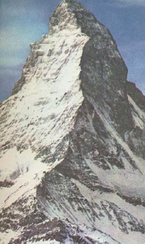 william r clark matterhorn ansags lange omojligt att bestiga trots att det ar ca 300 meter lagre an mont blanc. oil painting picture